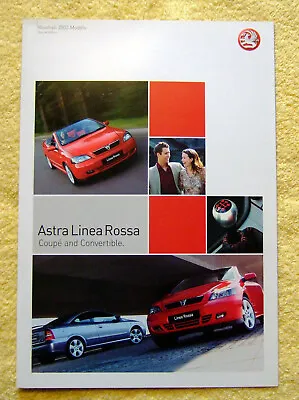 Vauxhall Astra Coupe & Convertible Linea Rossa 2003 Inc 1.8 2.2 & Turbo • $5.60