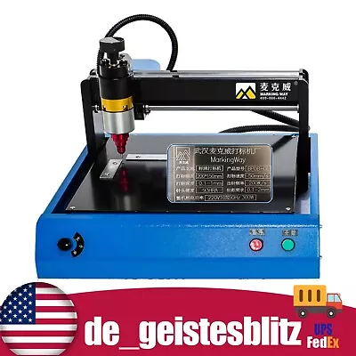 400W Electric Metal Marking Machine Dot Peen 8x6 Inch For Number Letter VIN Code • $451