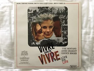 £15 • Buy VIVRE Pour VIVRE OST 1967 LP MONO LAMINATED FLIPBACK FRANCIS LAI