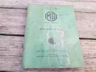 Original MG Series MGA AKD600 Workshop Manual • $79.95