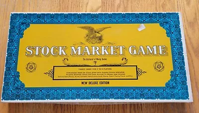 Vintage 1968 Stock Market Game Deluxe Edition By Whitman • $45.99