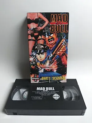 Mad Bull Part 1 Scandal VHS MOVIE Manga Video Rare • $37