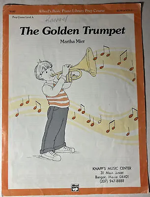 The Golden Trumpet By Martha Mixer - Vintage Sheet Music • $8.98