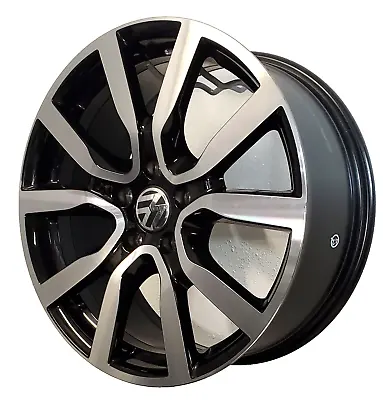 Vw Volkswagen Golf Gti Factory Oem 18  Alloy Wheel Rim 69943 5k0601025ac • $224.99