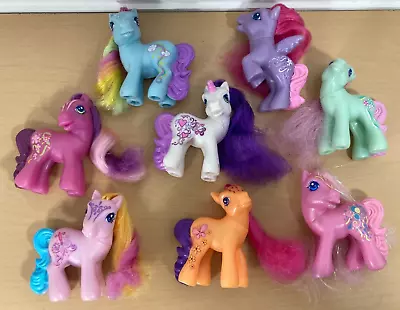 McDonalds 2008 My Little Pony 25th Birthday Celebration COMPLETE Set 1-8 Figures • $11.99