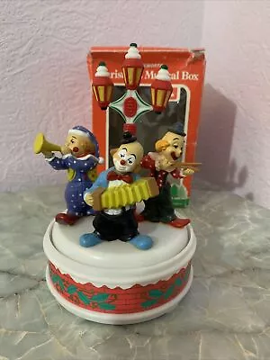 Vintage Woolworths Christmas Music Box Playing Silent Night Working • £19.99