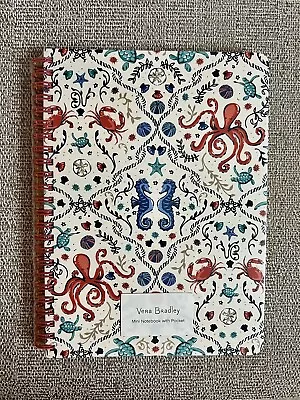 Vera Bradley Mini Notebook SEA LIFE - Journal / Sea Life Design • $12.95