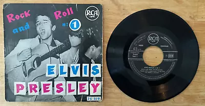 45 7  FRENCH EP ELVIS PRESLEY DONT BE CRUEL 2nd SLEEVE • $22.99