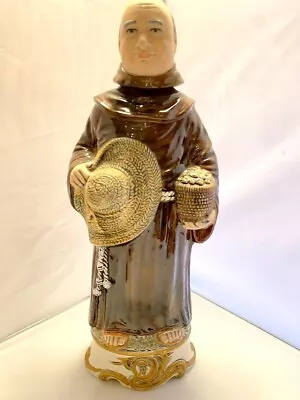 Vintage Capodimonte Monk Frangelico Liqueur Decanter Bottle-Limited Edition • $35