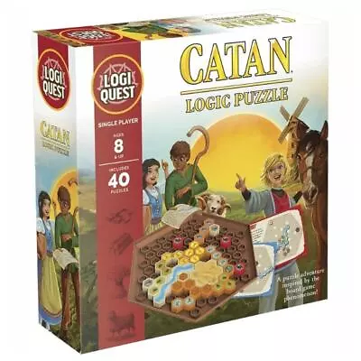 Logiquest Catan Logic Puzzle Board Game • $32.95