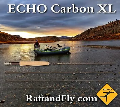 Echo Carbon 4wt 8'4  Fly Rod - Lifetime Warranty - Free Shipping • $199.99