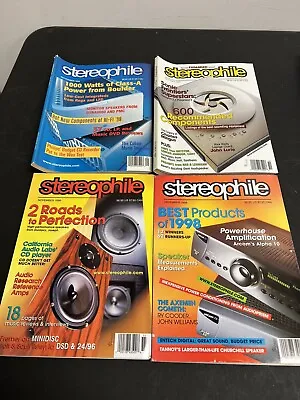 $17.99 • Buy Stereophile Magazines Lot Of 4 From 1998 - September, October, November, And Dec