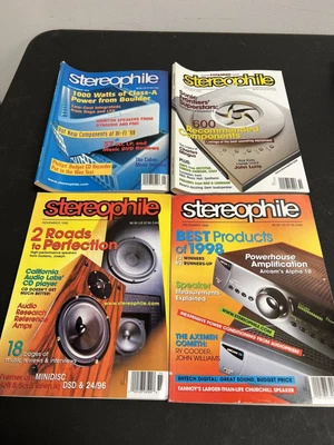 $17.99 • Buy Stereophile Magazines Lot Of 4 From 1998 - September, October, November, And Dec