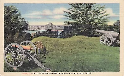 Vicksburg Bridge South Fort Vicksburg National Military Park Mississippi • $4.97