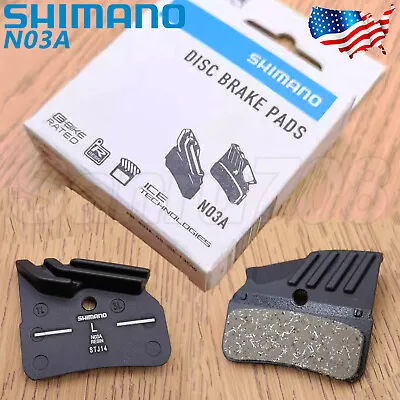 2 Pairs Shimano N03A Resin Disc Brake Pads ICE TECH XT XTR SLX M9120 M8120 N04C • $23.99