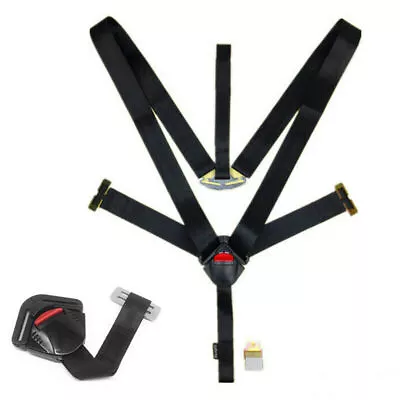 $22.65 • Buy Baby Car Safety Seat Strap 5 Point Chest Harness Child Buggy Belt W/ Lock Buckle