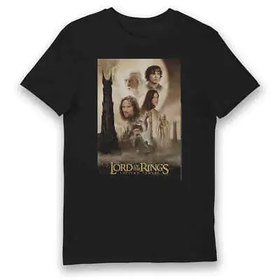 Lord Of The Rings The Two Towers Adults T-Shirt - Black • £19.99