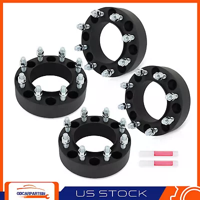 (4) 2  Hubcentric 8x170 Wheel Spacers 14x1.5 Fits Ford F-350 F-250 Super Duty • $131.02