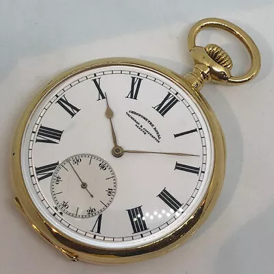 Pocket Watch Vacheron Constantin Chronometre Royal Roman Numerals • $6730