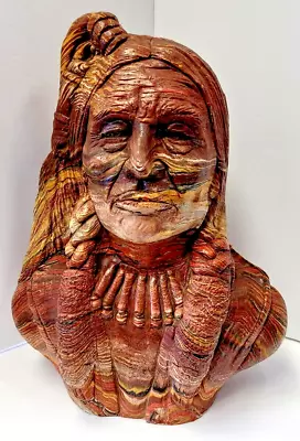 Comanche Chief Quanah Parker Life Size Composite Bust - Native American • $995