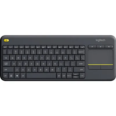 Logitech Wireless Keyboard With Touchpad K400PLUS Unifying Receiver 10m Range • $129.90