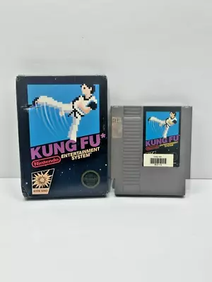 Kung Fu (Nintendo Entertainment System 1985) NES Game & Box Tested • $85