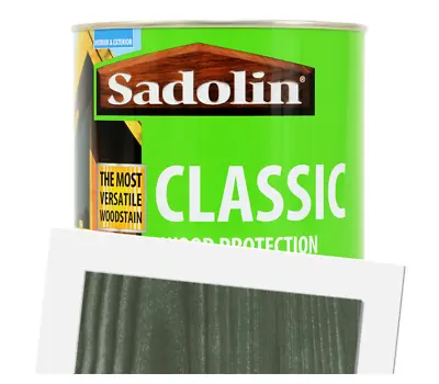 Sadolin Classic All Purpose Woodstain - Eucalyptus - Handy 250ml Size • £9.99