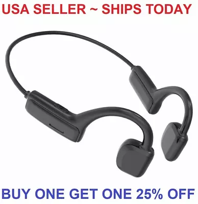 Bone Conduction Headphones Bluetooth 5.0 Wireless Earbuds Outdoor Sport Headset • $9.98