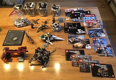 LEGO 13 LBS. Bulk Mixed Lot Pieces Parts Bricks Classic City Space Technic • $40