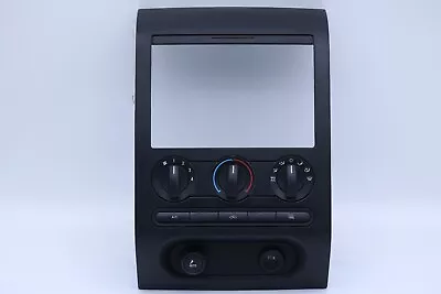 2004-2008 Ford F150 Center Dash Radio Bezel Climate W/ Parking Assist Black OEM • $64.95