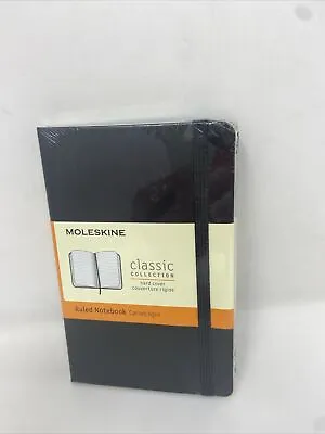 MOLESKINE Ruled Mini POCKET NOTEBOOK 3.5  X 5.5  Black HC Journal Diary Sealed • $14.98