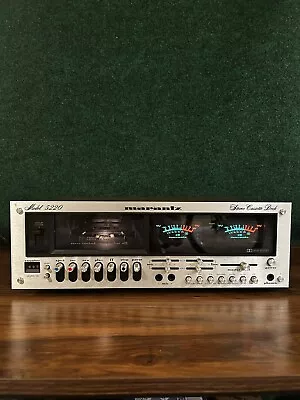 Vintage Marantz 5220 Stereo Cassette Deck - Fully Tested & Functioning • $1079.99