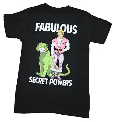 Masters Of The Universe Mens T-Shirt - Fabulous Secret Powers Prince Adam Image • $16.98