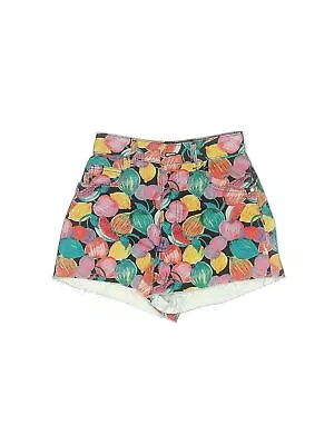 Zara TRF Women Green Denim Shorts 2 • $17.74