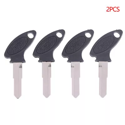2PCS Blank Uncut Key For Some Chinese Motorcycle Moped Left Right Blade Groove • $7.25