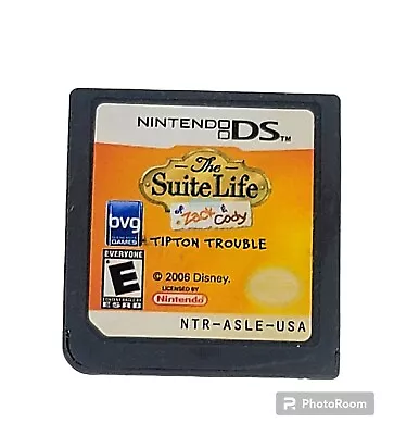 The Suite Life Of Zack And Cody Tipton Trouble (Nintendo DS 2006) Game  Only • $4.95