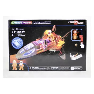 Laser Pegs Mars Silverhawk • $59.93