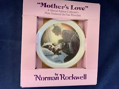Norman Rockwell Mothers Day Collectors Plate  A Mother's Love  1976 Collectible • $6