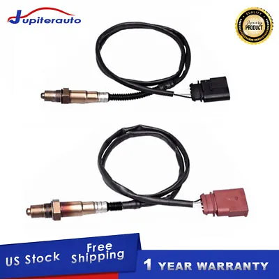 2X Front & Rear Oxygen Sensor Fit Volkswagen Jetta Golf Beetle Audi TT 16121 • $25.95