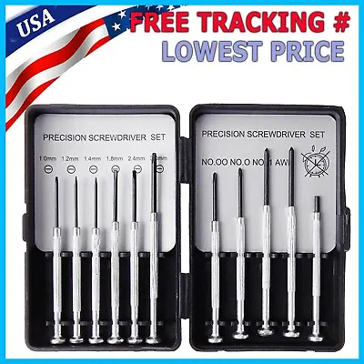 $5.49 • Buy Small Mini Precision Screwdriver 11 PCs Set For Watch Jewelry Glasses Electronic
