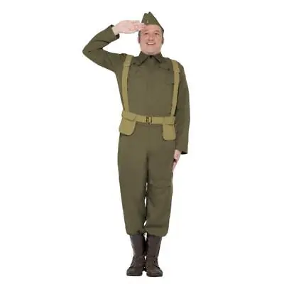 Smiffys WW2 Home Guard Men's Dad's Army Fancy Dress Costume • £44.49
