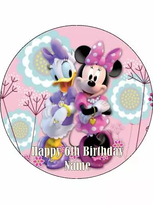 Minnie Mouse & Daisy Duck Cake Topper Birthday Cake Decorations • $21.95