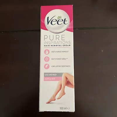 Veet Hair Removal Normal Skin 100ml - 1 Pack NIB - Free Shipping!! • $9.99