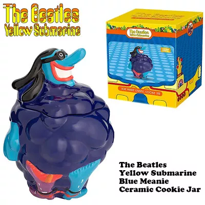 The Beatles Yellow Submarine Blue Minnie Ceramic Cookie Jar • $123.39
