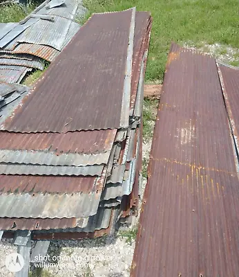 Full Sheet Reclaimed Metal Barn Roofing Tin (t1) • $30