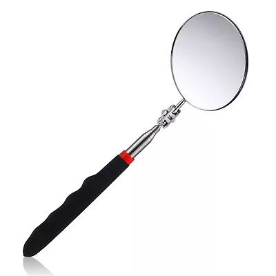 Telescoping Inspection Mirror Circular Telescopic Mechanics Mirror Tool With... • $20.99