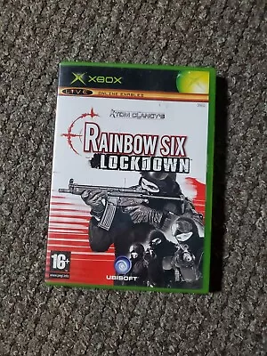 Tom Clancy's Rainbow Six: Lockdown Microsoft Xbox 2005 Video Game Complete • £2.49