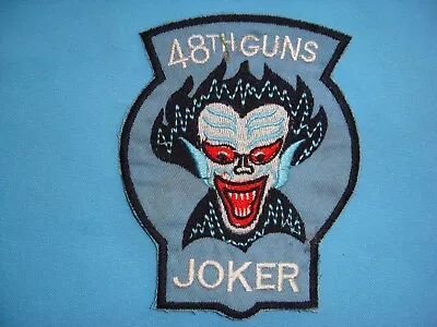 VIETNAM WAR PATCH US 48th ASSAULT HELICOPTER Co. 3rd PLATOON GUNS  JOKER    • $11.38