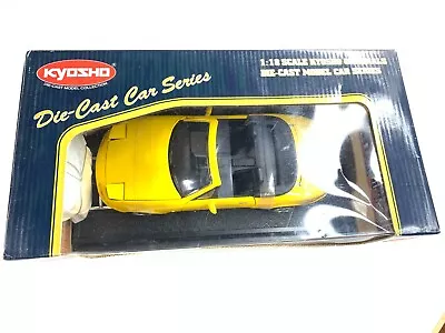 KYOSHO 1/18 Diecast YELLOW Mazda MX-5 Miata No. 08051Y W/BOX • $285