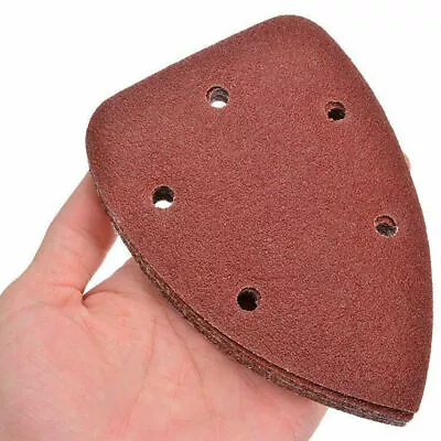 40x Sanding Sheets Mouse Sandpaper Sanding Pads Woodworking Electric Palm Sander • £7.14